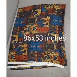 Italian Silk fabric Raniero Della Valle handpainted unique rare oneofakind